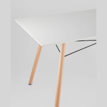 Стол Eames DSW Rectangle белый