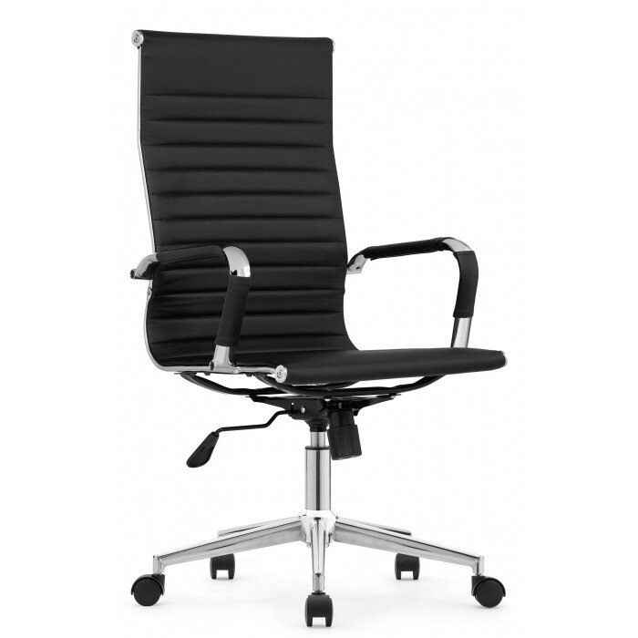 Компьютерное кресло Reus pu black / chrome Компьютерное кресло Reus pu black / chrome