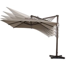 Зонт для кафе AFM-250SDB-Dark Beige(2,5x2,5)