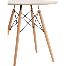 Стол Eames DSW NEW D80 бежевый