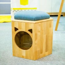 Пуфик-домик для кошки бриз