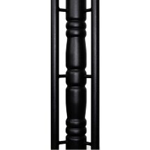 Пластиковый стол SHT-TU25/TT30 83/83 черный муар / черный