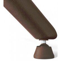 Пластиковый стол SHT-TU30/TT30 83/83 коричневый / коричневый