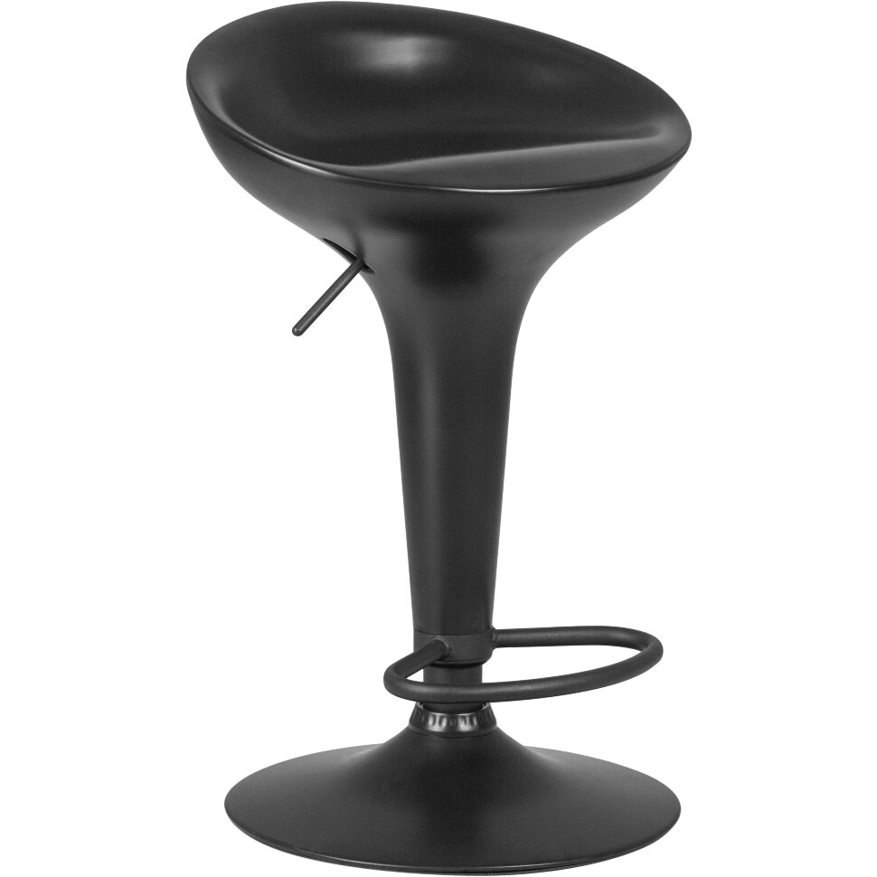 Стул барный DOBRIN BOMBA BLACK, чёрный Стул барный DOBRIN BOMBA BLACK, чёрный