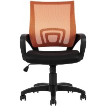 Кресло офисное TopChairs Simple оранжевое