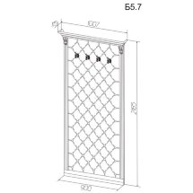 Прихожая Б5.7 с вешалкой