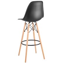 Стул Eames DSW барный черный