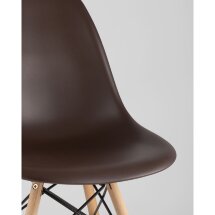 Стул Eames DSW коричневый x4