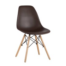 Стул Eames DSW коричневый x4