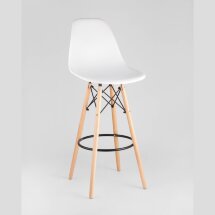 Стул Eames DSW барный белый