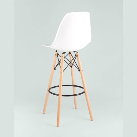 Стул Eames DSW барный белый 