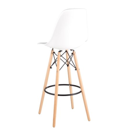 Стул Eames DSW барный белый 