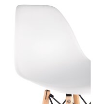 Стул Eames DSW барный белый