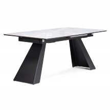 Керамический стол Стиг 180(230)х90х77 carla larkin / черный