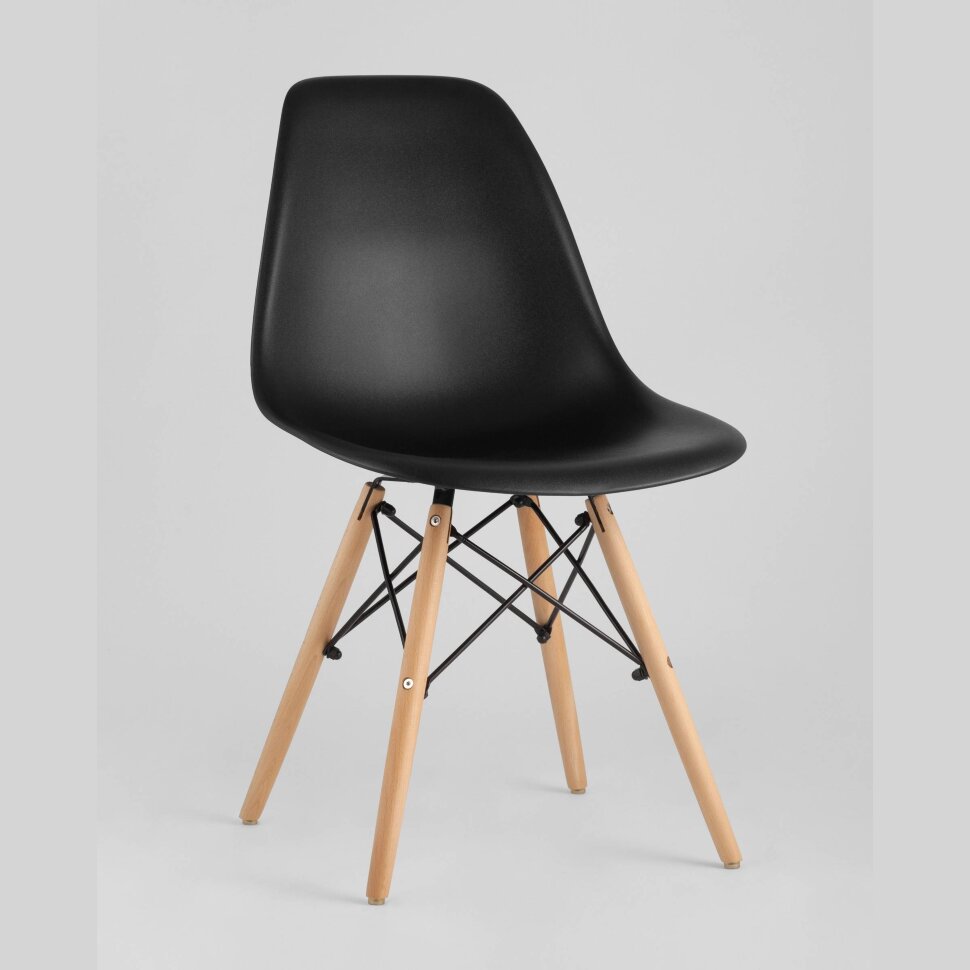 Стул Eames Style DSW черный x4 Стул Eames Style DSW черный x4