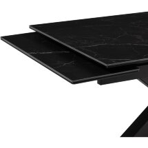 Керамический стол Бронхольм 140(200)х80х77 baolai / черный