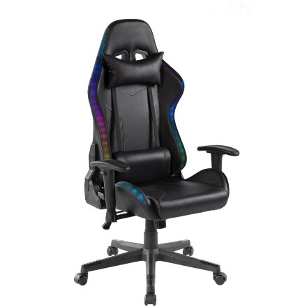 Кресло спортивное TopChairs GMM-080 черный 