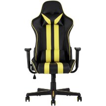 Игровое кресло TopChairs TopChairs Camaro желтое геймерское