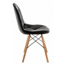 Стул деревянный Мебель Китая Eames PC-147 черный