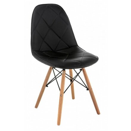 Стул деревянный Мебель Китая Eames PC-147 черный 