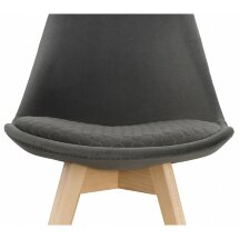 Стул деревянный Bonuss dark gray / wood