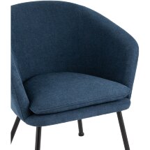 Кресло Декстер синее