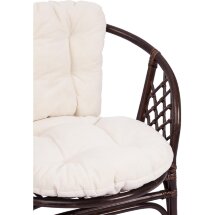 Комплект для отдыха &quot;BAHAMA&quot; (диван + 2 кресла + стол со стеклом ) /с подушками/