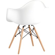 Стул Eames DAW белый